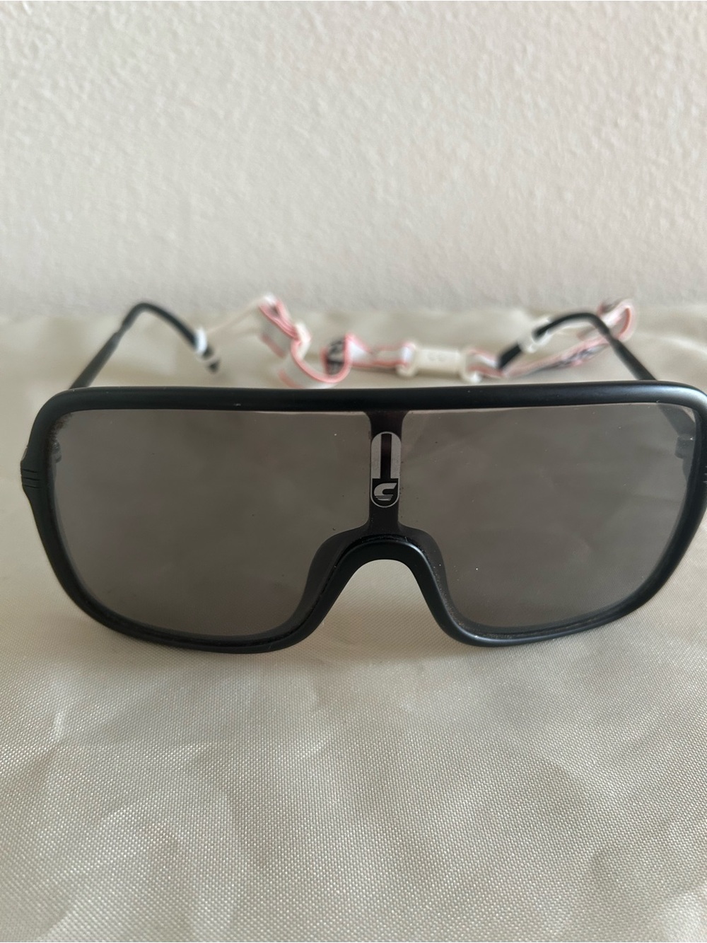 Ultra rare 1980s vintage Carrera mod 5556 shield sunglasses - made in Austria